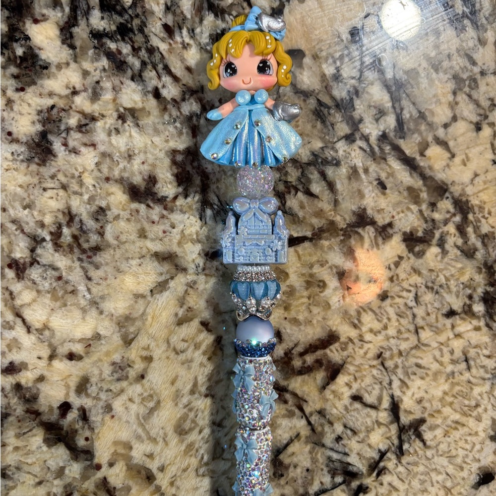 Cute Blue Princess Pen